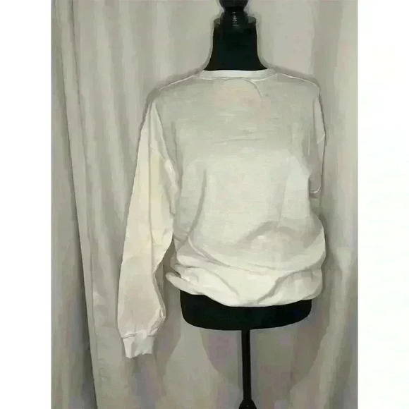 Stoney Clover Lane Unisex Country Club Logo Sweatshirt White Size M - Picture 2 of 4